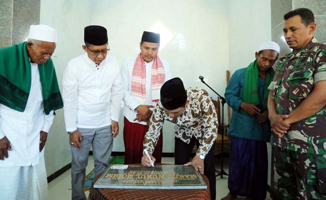 Bupati Lumajang Resmikan Masjid Nurul Qodim