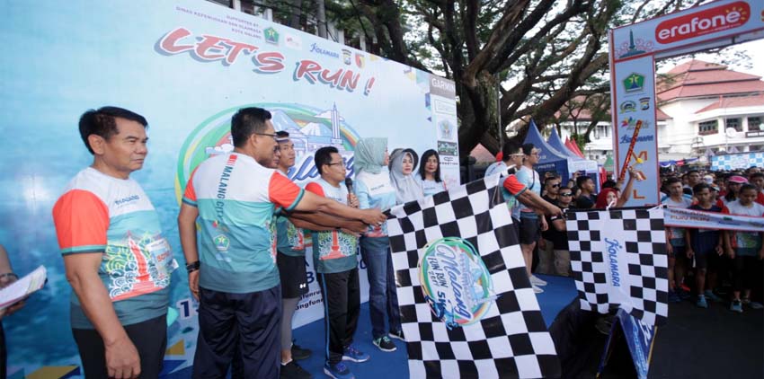 Malang Fun Run 2019, Ribuan Peserta Berlari Berwisata